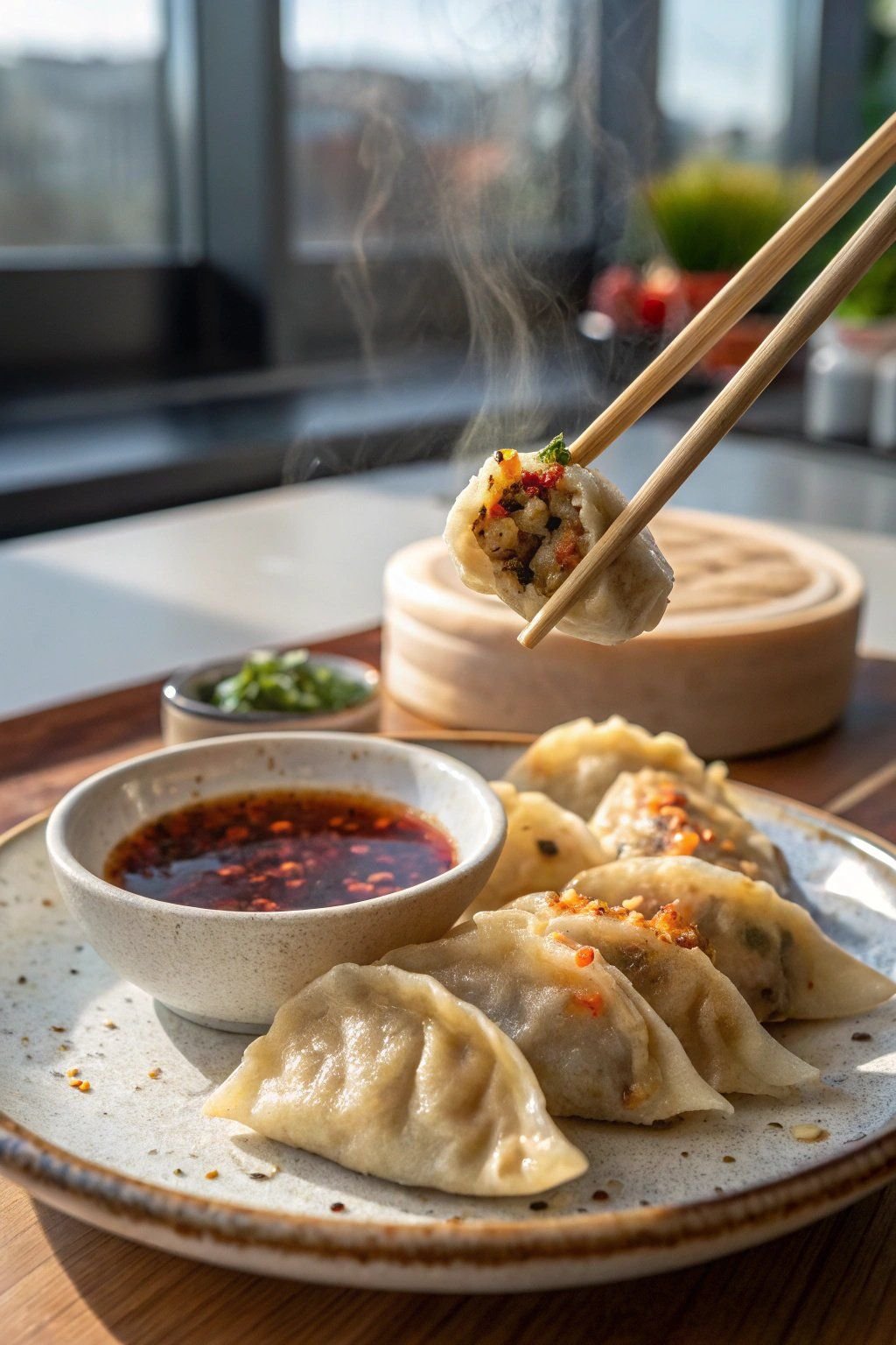 chicken dumpling