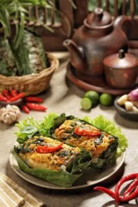 nasi bakar