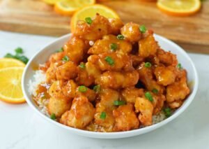 orange chicken