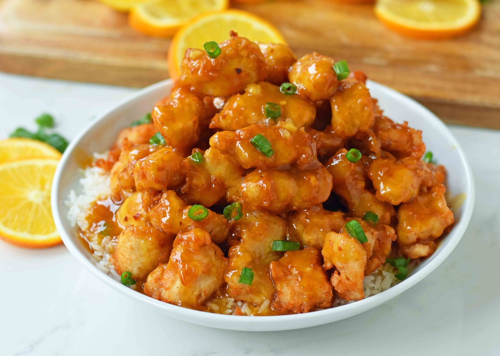 orange chicken