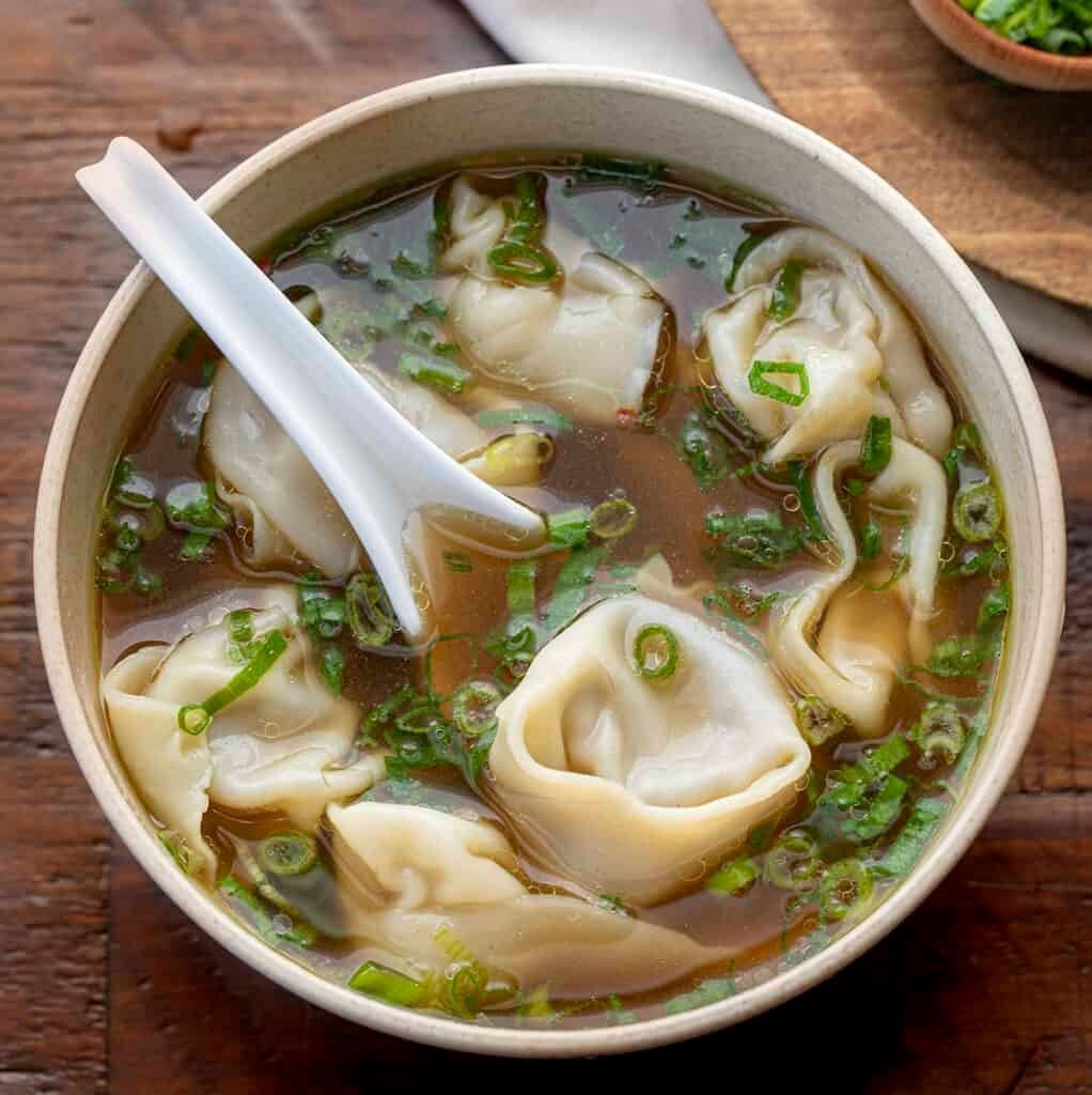 sup wonton