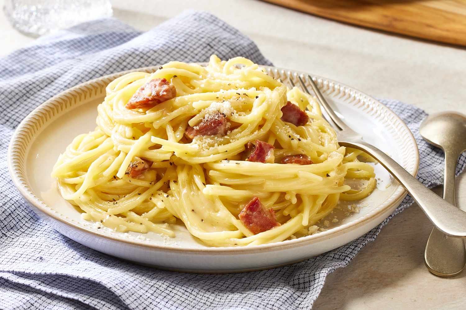 resep pasta carbonara
