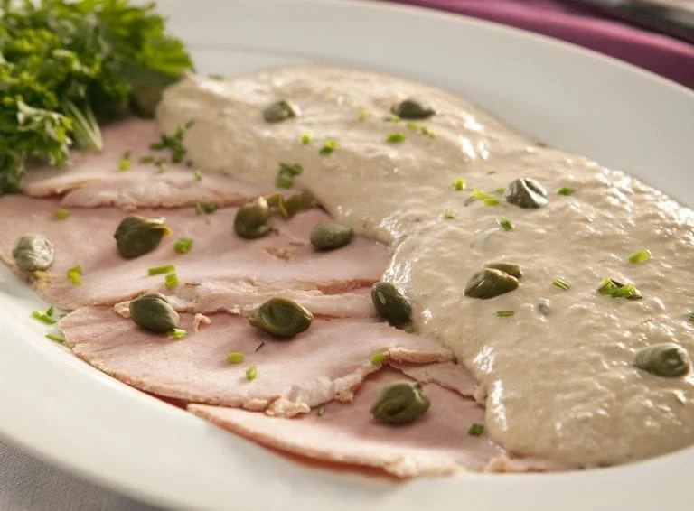 Resep Daging Vitello Tonnato Saus Tuna: